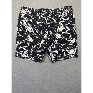 Women's Mario Serrani Shorts Size 14 Black White